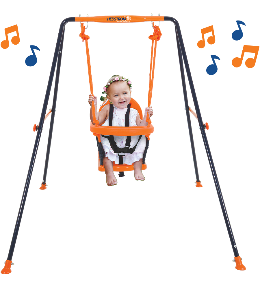 Hedstrom Deluxe 3 in 1 Toddler and Kids Garden Swing 